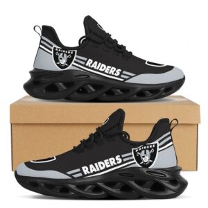 NFL Team Oakland Raiders Fans Max Soul Shoes