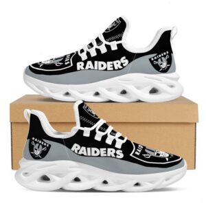 NFL Team Oakland Raiders Fans Max Soul Shoes for Fan
