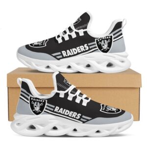 NFL Team Oakland Raiders Fans Max Soul Shoes for NFL Fans