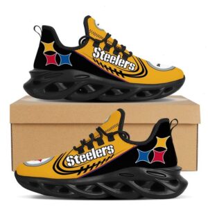 NFL Team Pittsburgh Steelers Fans Max Soul Shoes for Fan