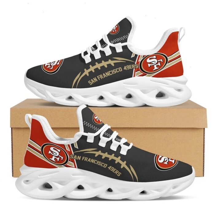 NFL Team San Francisco 49ers Fans Max Soul Shoes Fan Gift