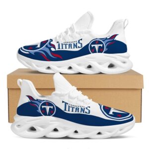 NFL Team Tennessee Titans Fans Max Soul Shoes