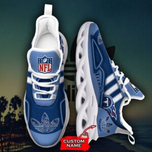 NFL Tennessee Titans Max Soul Sneaker Custom Name Ver 4