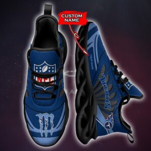 NFL Tennessee Titans Max Soul Sneaker Custom Name Ver 8