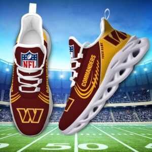 NFL Washington Commanders Max Soul Sneaker Custom Name Ver 2