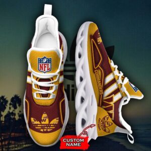 NFL Washington Commanders Max Soul Sneaker Custom Name Ver 4