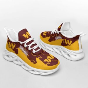 NFL Washington Commanders Yellow Brown Special Edition Max Soul Shoes