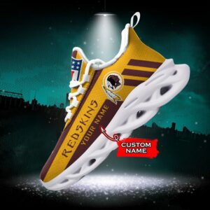 NFL Washington Redskins Max Soul Sneaker Custom Name 40M12