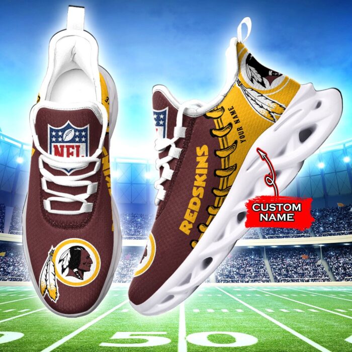 NFL Washington Redskins Max Soul Sneaker Custom Name Ver 1