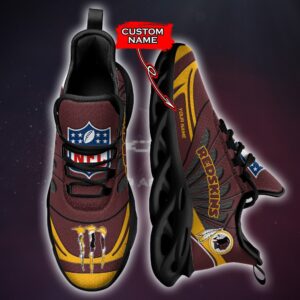 NFL Washington Redskins Max Soul Sneaker Custom Name Ver 8