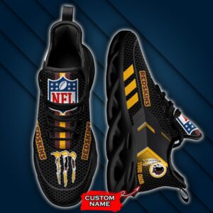 NFL Washington Redskins Max Soul Sneaker Monster Custom Name 43M12