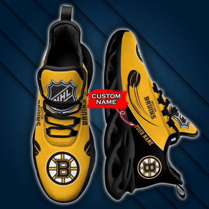 NHL Boston Bruins Max Soul Sneaker Custom Name Ver 2