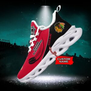 NHL Chicago Blackhawks Max Soul Sneaker Custom Name Ver 2