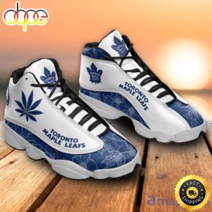 NHL Toronto Maple Leafs Weed For Fans Air Jordan 13 Shoes