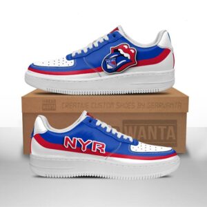 NY Rangers Sneakers Custom Force Shoes Sexy Lips For Fans