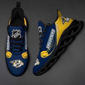 Nashville Predators Personalized NHL New Max Soul Shoes