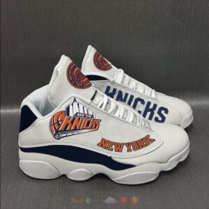 Nba New York Knicks White Air Jordan 13 Shoes