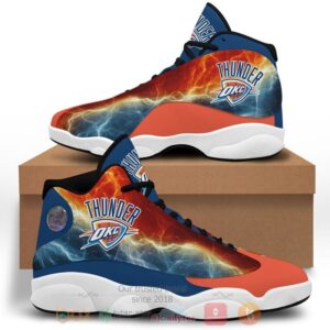 Nba Oklahoma City Thunder Air Jordan 13 Shoes 2