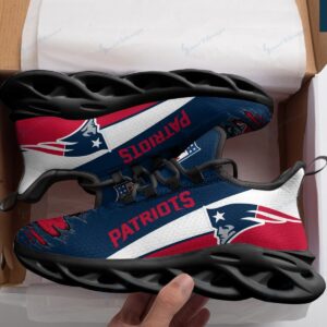 New England Patriots Black Shoes Max Soul