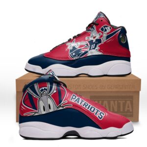 New England Patriots J13 Sneakers Custom Shoes