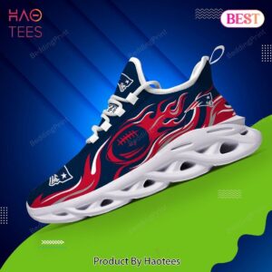New England Patriots NFL Blue Mix Red Max Soul Shoes