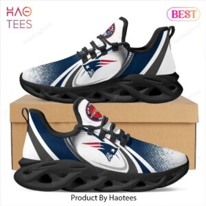 New England Patriots NFL Blue Mix White Max Soul Shoes
