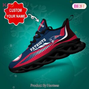 New England Patriots NFL Personalized Max Soul Shoes