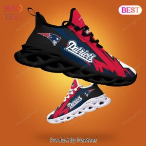 New England Patriots NFL Red Mix Blue Max Soul Shoes