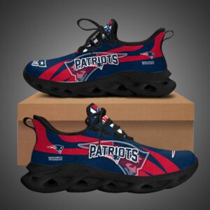 New England Patriots Personalized Max Soul Shoes