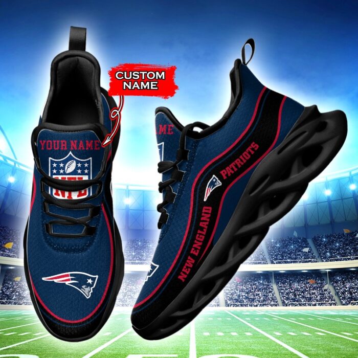 New England Patriots Personalized Max Soul Shoes 32 SPA0901044