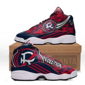 New England Revolution Jd 13 Sneakers Custom Shoes