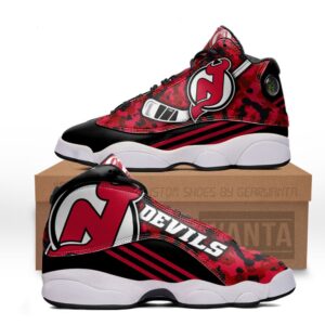 New Jersey Devils JD13 Sneakers Custom Shoes