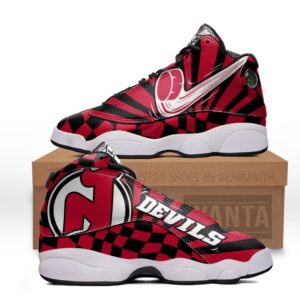 New Jersey Devils Jd 13 Sneakers Sport Custom Shoes