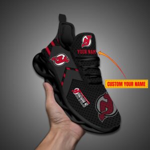 New Jersey Devils Personalized NHL Luxury Max Soul Shoes