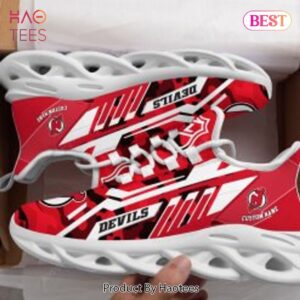 New Jersey Devils Personalized NHL Max Soul Shoes