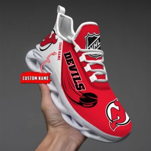 New Jersey Devils Personalized NHL New Max Soul Shoes