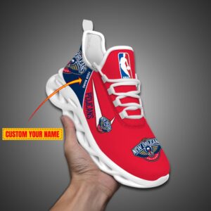 New Orleans Pelicans Personalized NBA Max Soul Shoes