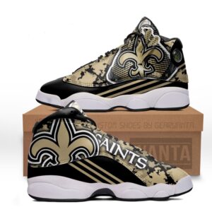 New Orleans Saints JD13 Sneakers Custom Shoes