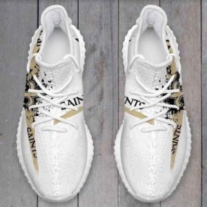 New Orleans Saints Men Running Yeezy Boost Shoes Sport Sneakers Yeezy Shoes