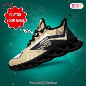 New Orleans Saints NFL Custom Name Max Soul Shoes Fan Gift