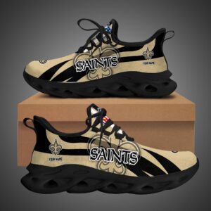 New Orleans Saints Personalized Max Soul Shoes