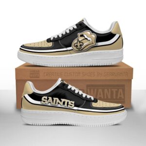 New Orleans Saints Sneakers Custom Force Shoes Sexy Lips For Fans