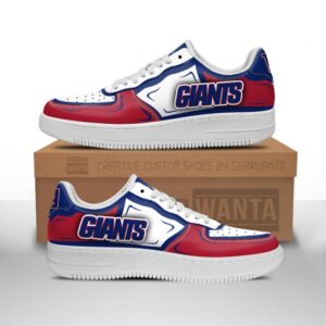 New York Giants Air Sneakers Custom NAF Shoes For Fan