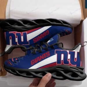 New York Giants Black Max Soul Shoes