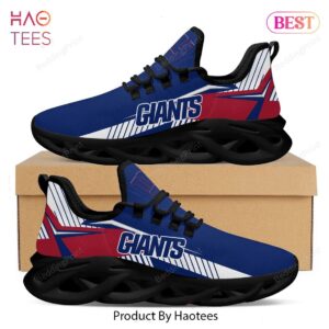 New York Giants Black Red Blue Max Soul Shoes