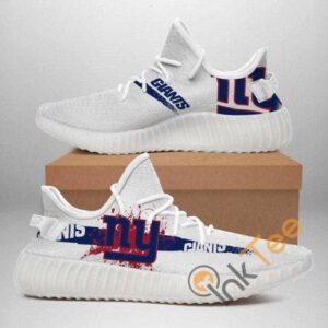 New York Giants Football No 298 Custom Shoes Personalized Name Yeezy Sneakers