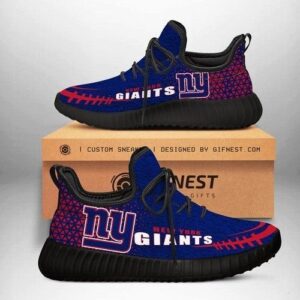 New York Giants Football Yeezy Customize Shoes Gift For Fan