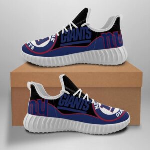 New York Giants Unisex Sneakers New Sneakers Custom Shoes Football Yeezy Boost