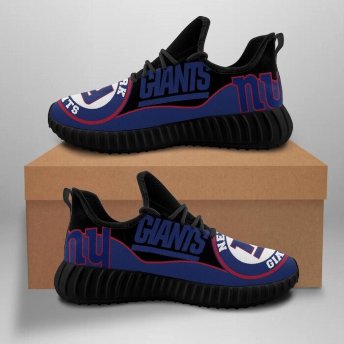 New York Giants Unisex Sneakers New Sneakers Custom Shoes Football Yeezy Boost Yeezy Shoes