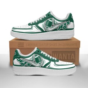 New York Jets Air Sneakers Custom For Fans